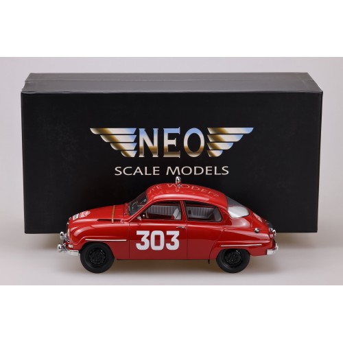 Saab 96 2-stroke Rally 1961 - "303" toreador red